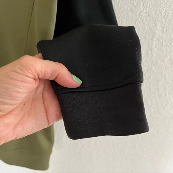 Adidas “Olive/Black” Jacket Terrex Tech Fleece Light Hooded Jacket - Picture 6 of 9